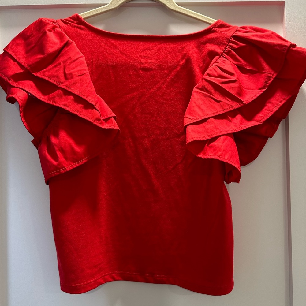 Target top. Size: medium. Color: Red. - Picture 2 of 3